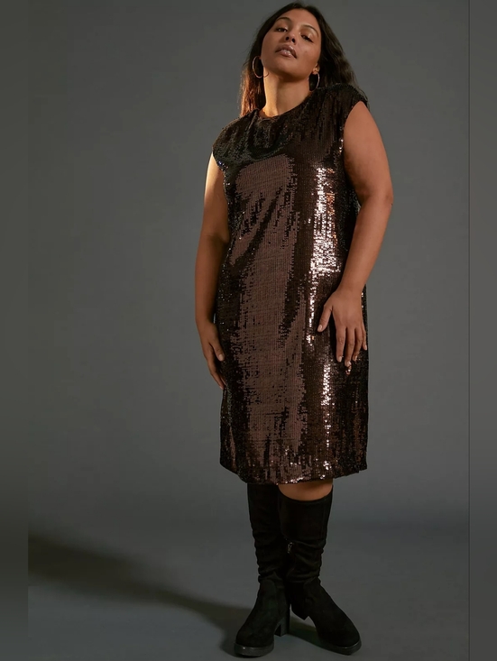 Anthropologie Dresses & Skirts - Maeve Kara Sequined Mini Dress NWT.